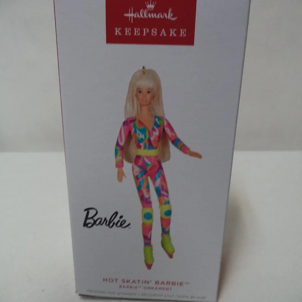 Hallmark Keepsake Christmas Tree Ornament Hot Skatin Barbie NEW NIB